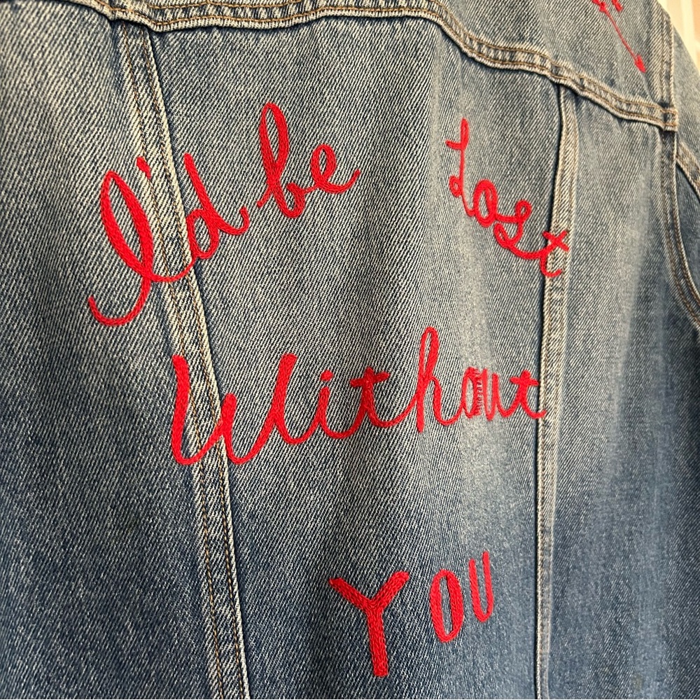 Levi’s chain stitch jacket